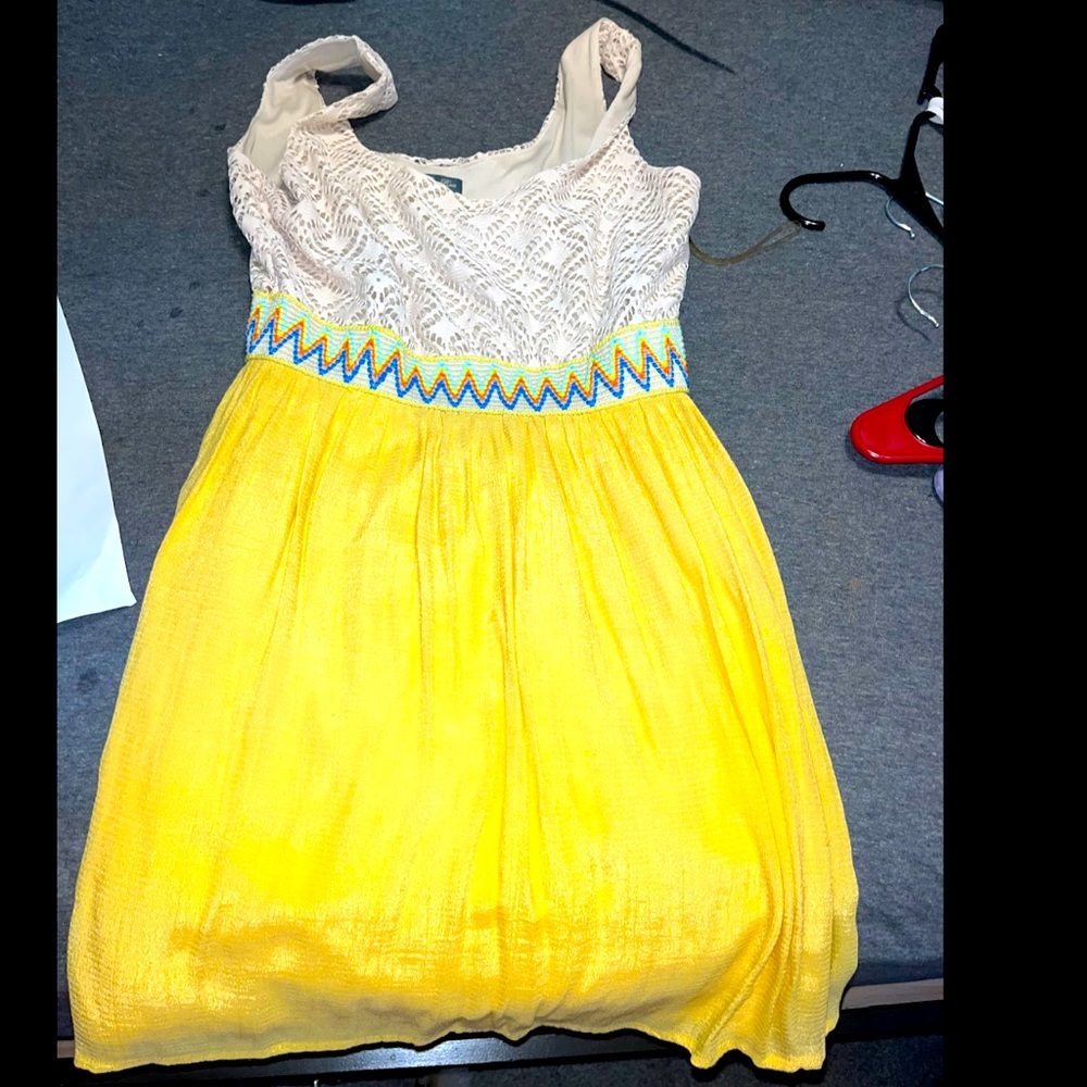 Yellow dress
